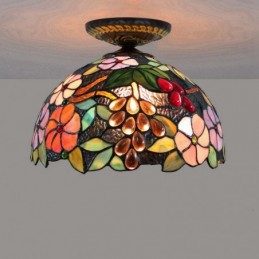 Plafonnier in Tiffany-Stijl...