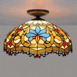 Plafonnier in Tiffany-Stijl...