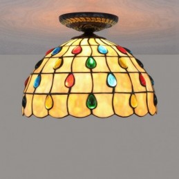 Plafonnier in Tiffany-Stijl...