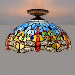 Plafonnier in Tiffany-Stijl...