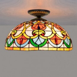 Plafonnier in Tiffany-Stijl...