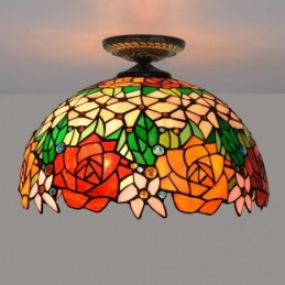 Plafonnier in Tiffany-Stijl...