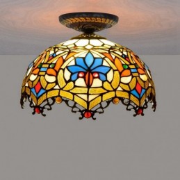 Plafonnier in Tiffany-Stijl...