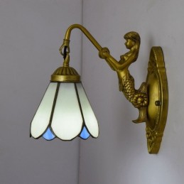 Wandlamp in Tiffany-Stijl...