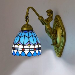 Wandlamp in Tiffany-Stijl...
