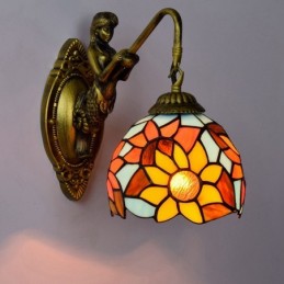 Wandlamp in Tiffany-Stijl...