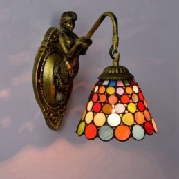 Wandlamp in Tiffany-Stijl...
